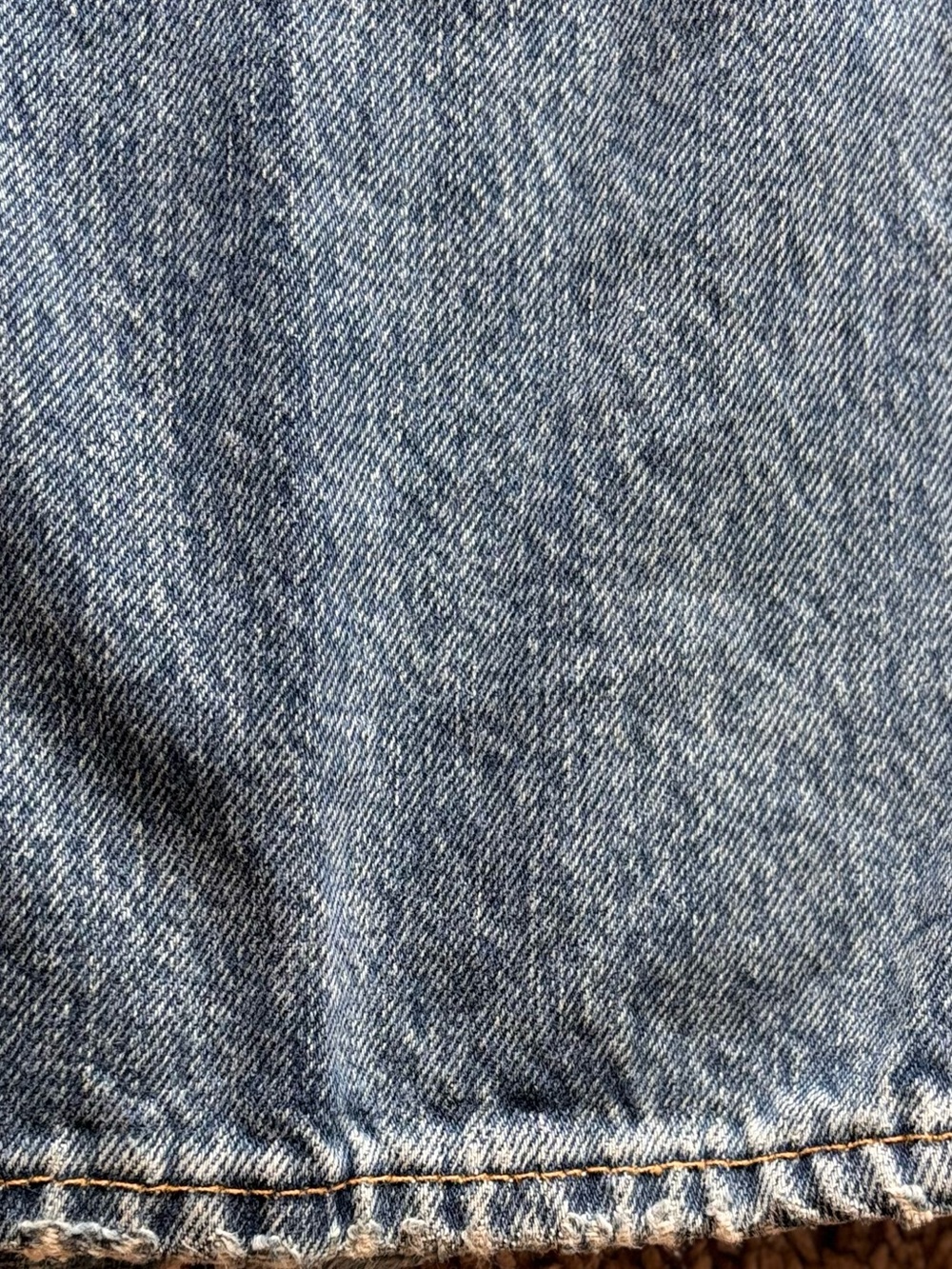 Good American 90s Wide Leg Straight Jeans NWT 8/29 Distressed Raw Hem - Picture 13 of 13